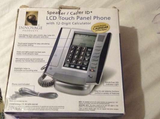 Проводной настольный телефон LCD Touch Panel Phone