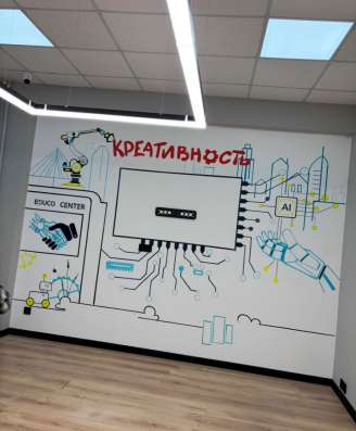 Художественная роспись стен в Владивостоке фото 5
