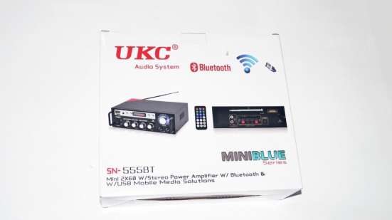 Усилитель UKC SN-555BT - USB, SD-карта, MP3 фото 3