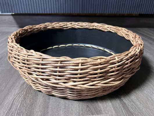 Кашпо из ротанга