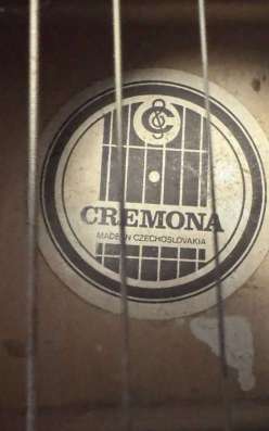 Классическая гитара Cremona( Чехословакия) 1988год, в Москве фото 24