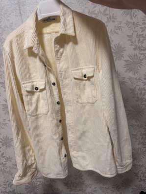 рубашка вельветовая stone island