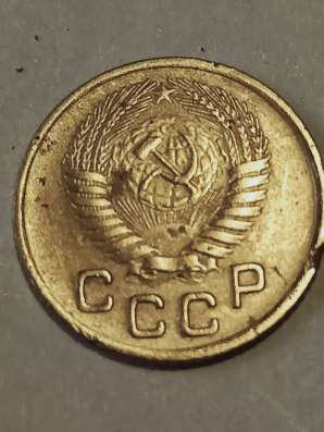 Брак монеты 1 коп 1955 года в Санкт-Петербурге фото 4