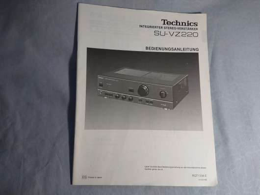 Инструкции от Technics в Челябинске фото 6