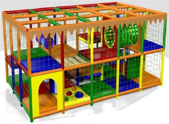 Детский игровой лабиринт, детские игровые комнаты