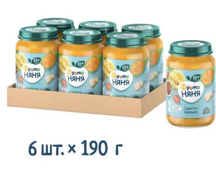 Детское пюре ФрутоНяня