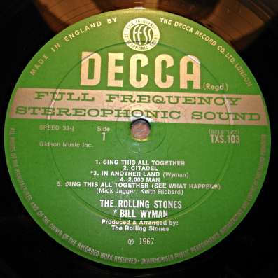 ПластинкаThe Rolling Stones–Their Satanic Majesties Request в Санкт-Петербурге фото 3