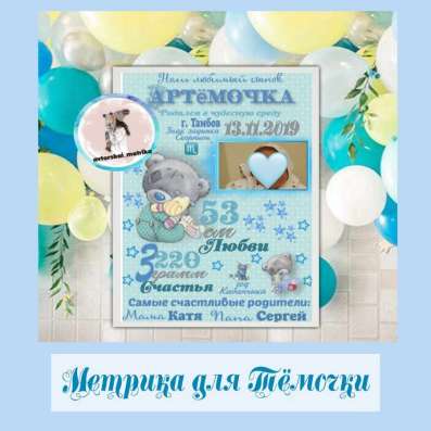Детская Метрика и Фотокарточки в Москве фото 4