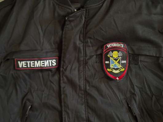 Бомбер bomber vetements police в Ульяновске фото 5