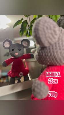 Вязанные игрушки, ручная работа в Тюмени фото 6