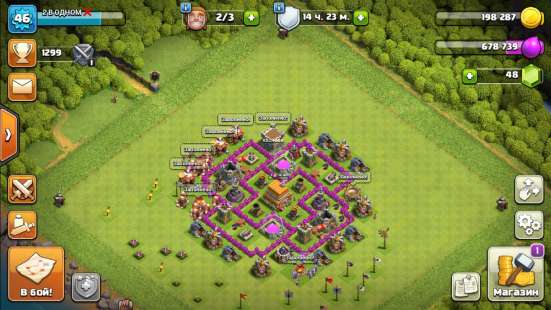 Clash of clans (клешь оф кленс) в Оренбурге