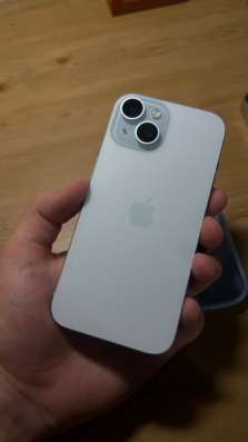 iPhone 15 256 ГБ Blue | Идеальное состояние в Москве фото 6