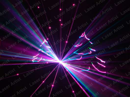Профессиональное лазерное шоу в Москве фото 13