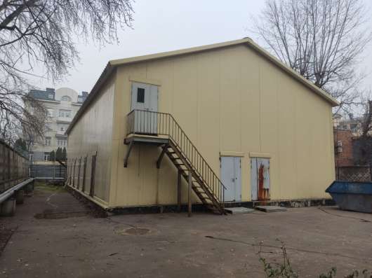 Ангар с сендвич панелями бу