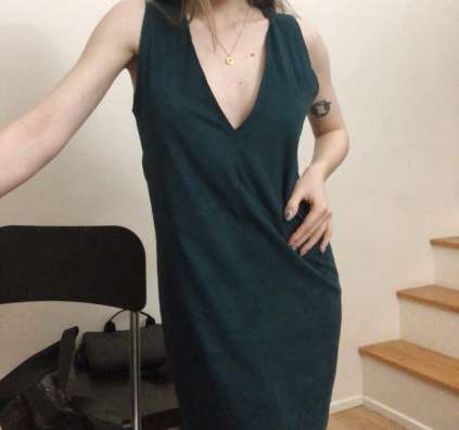 Изумрудное платье