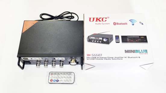 Усилитель UKC SN-555BT - USB, SD-карта, MP3 фото 5