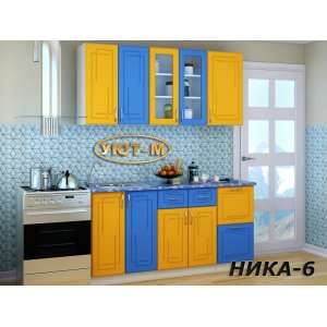 Кухонный гарнтитур  "Ника 6" 1,6м