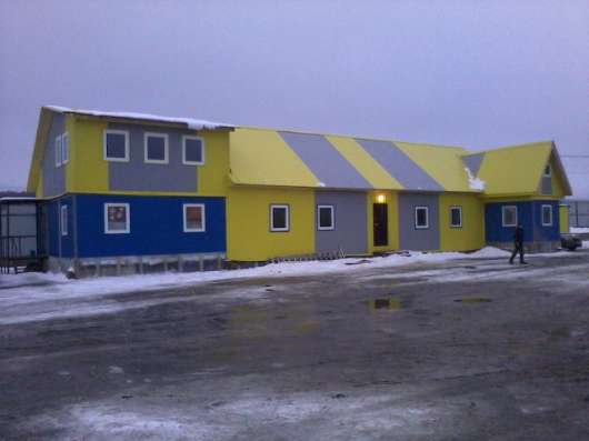 Быстровозводимые здания из сендвич панелей в Москве