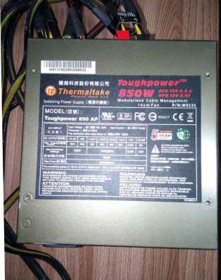 Блок питания Toughpower 850W (W0131) в Москве фото 5