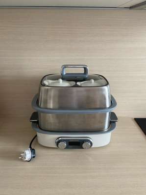 Пароварка электрическая Morphy Richards, белая