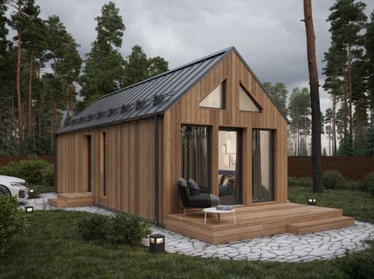 Modulaire woning 38 m² met terras