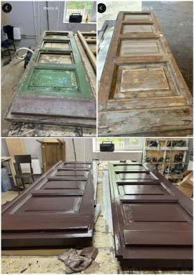 Реставрация дверей в Москве фото 3