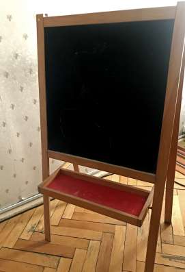Двусторонняя детская доска для рисования