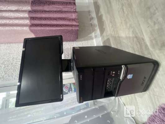 Слабый компьютер acer+мониторBenq