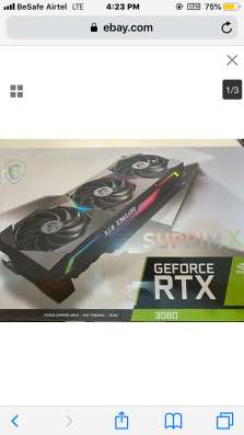 GeForce RTX™ 3080 SUPRIM X 10G