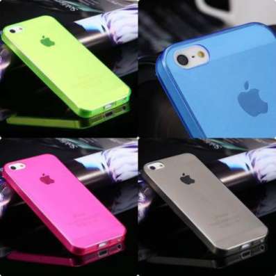 Прозрачный силикон на iPhone 5 / 5s 5c в Хабаровске фото 7