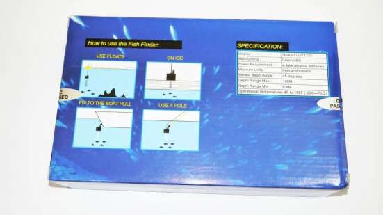 Эхолот Fish Finder рыболовный FF07 фото 3