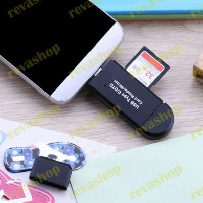 Картридер OTG TF/SD для Android компьютера в Москве