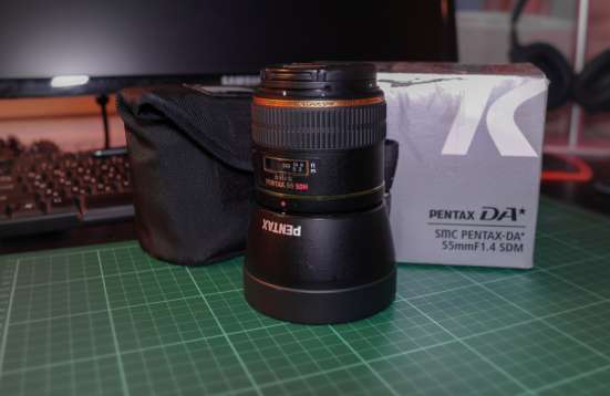 Объектив Pentax DA* 55mm f/1.4 SDM