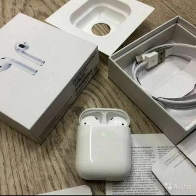 Оригинальные наушники AirPods 2