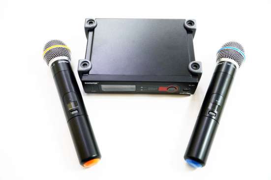 Радиосистема SHURE SLX4 2 радиомикрофона фото 7