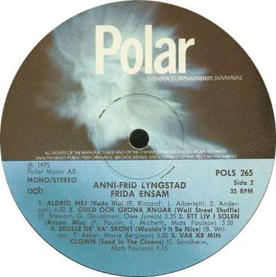 Anni-Frid Lingstad - Frida Ensam (ABBA) в Санкт-Петербурге