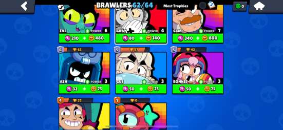 Продам аккаунт в Brawl Stars