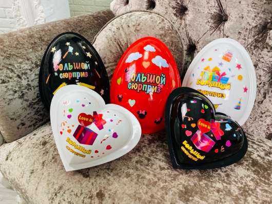 Огромное шоколадное яйцо на заказ в Иванове