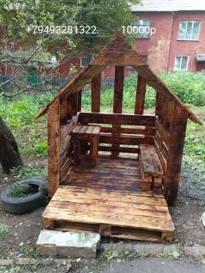 Изготовление мебели из поддонов фото 15
