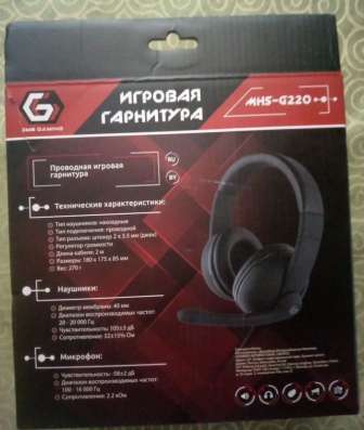 Игровая гарнитура GMB Gaming MHS-G220 в Звенигороде фото 4