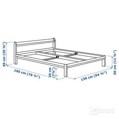 Кровать IKEA в идеальном состоянии. в Москве фото 3
