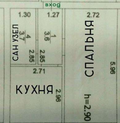 Продам однокомнатную квартиру в Краснодар.Жилая площадь 33  кв.м.Этаж 6.Дом кирпичный. в Краснодаре фото 4