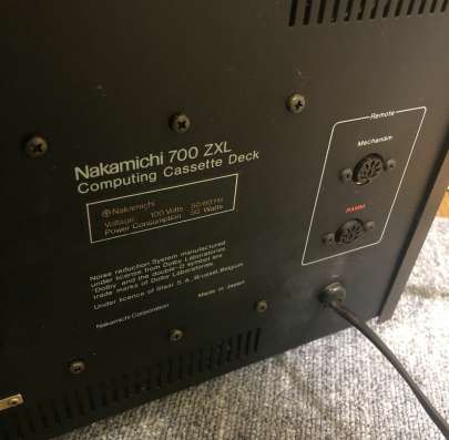 Японская дека Nakamichi 700ZXL
