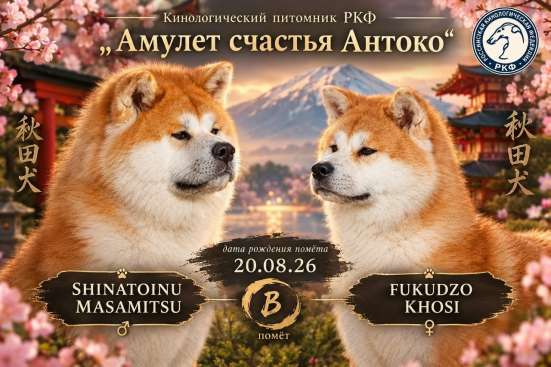 Питомник Акита ину