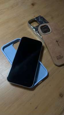 iPhone 15 256 ГБ Blue | Идеальное состояние в Москве