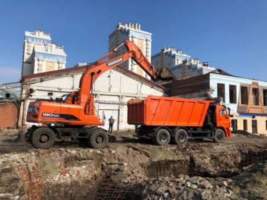 Услуги самосвалов, экскаваторов, манипуляторов в Екатеринбурге фото 3