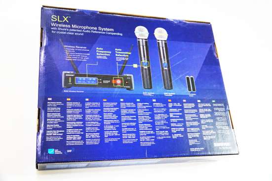 Радиосистема SHURE SLX4 2 радиомикрофона
