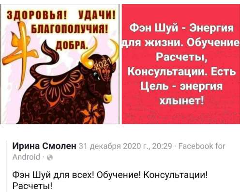 Анализ вашей жизни по ФЭН ШУЙ в Москве