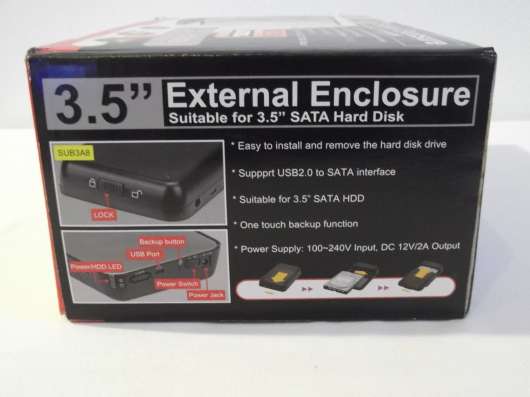 Продам внешний бокс для HDD 3.5 в Новосибирске