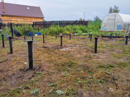Монтаж винтовых свай в Сургуте фото 3